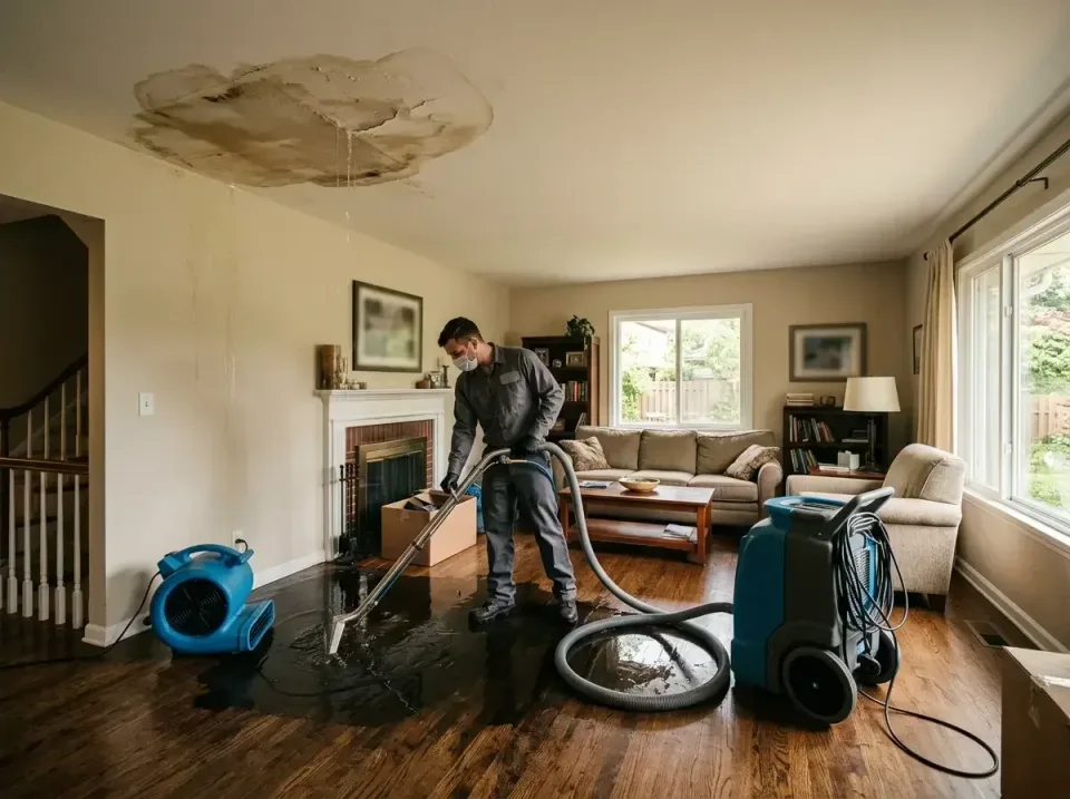 attic-pipe-burst-ceiling-drip-008 — frequently asked questions, Water Damage Restoration & Carpet Care in Fergus Falls, MN